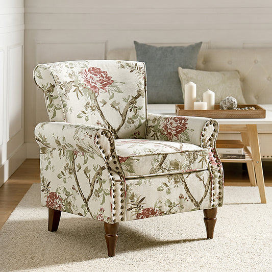 Artemisa Moderer Gepolsterter Sessel Mit Blumenmuster