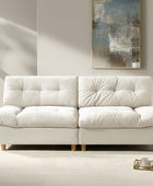 Loveseat with USB-C Ports, Storage & Tufted Design