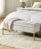 Egmund Upholstered Flip Top Storage Bench