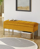Egmund Upholstered Flip Top Storage Bench