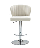Troy Velvet Drehbarer Barhocker – Höhenverstellbar & Modernes Design