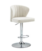 Troy Velvet Drehbarer Barhocker – Höhenverstellbar & Modernes Design