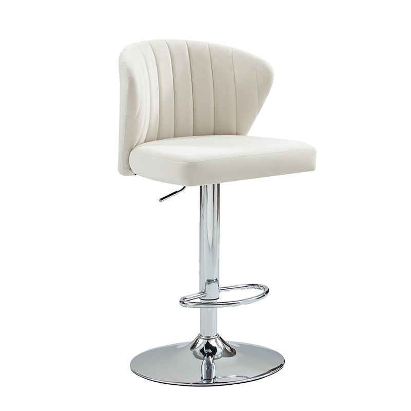 Troy Velvet Drehbarer Barhocker – Höhenverstellbar & Modernes Design
