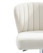 Troy Velvet Drehbarer Barhocker – Höhenverstellbar & Modernes Design