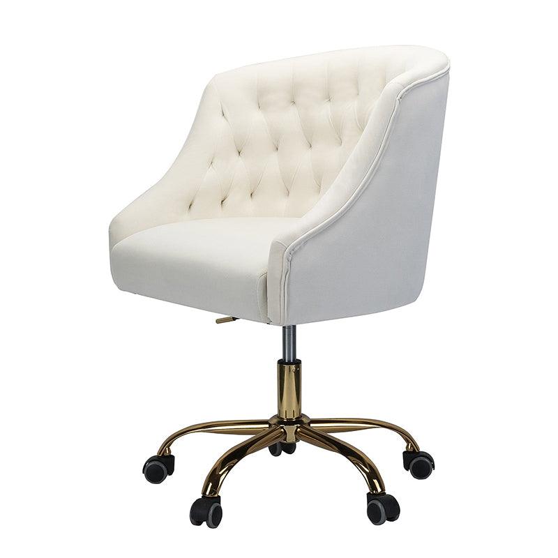 Penelope Velvet Tufted Office Chair - Hulala Home