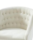 Penelope Velvet Tufted Office Chair - Hulala Home