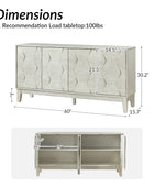 Kamu 60“ Sideboard: Stilvolles Schuhaufbewahrungsschränkchen für den Eingangsbereich