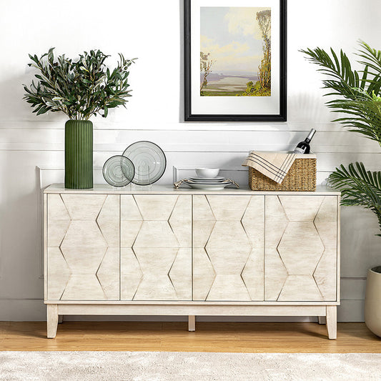 Kamu 60“ Sideboard: Stilvolles Schuhaufbewahrungsschränkchen für den Eingangsbereich