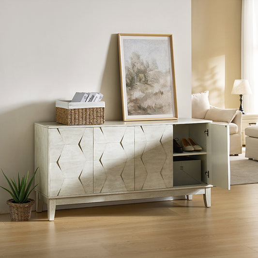 Kamu 60“ Sideboard: Stilvolles Schuhaufbewahrungsschränkchen für den Eingangsbereich