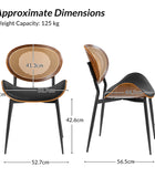 Flora Esstischstuhl mit gebogener Holzrückenlehne und Kissen 2er-Set