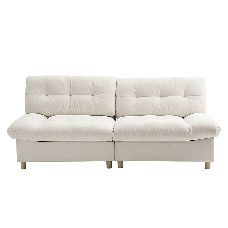 Hilario Loveseat with USB-C Ports, Storage & Tufted Design