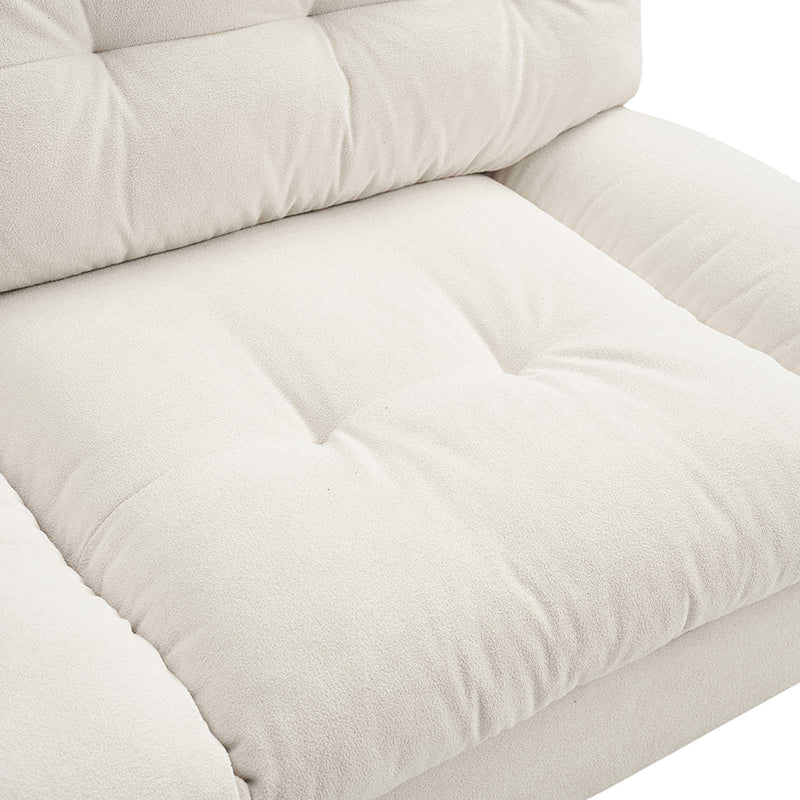 Hilario Loveseat with USB-C Ports, Storage & Tufted Design