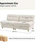 Hilario Loveseat with USB-C Ports, Storage & Tufted Design
