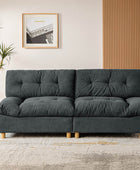 Loveseat with USB-C Ports, Storage & Tufted Design