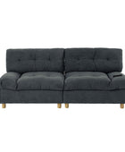 Hilario Loveseat with USB-C Ports, Storage & Tufted Design