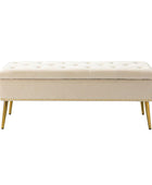 Lenore Upholstered Storage Bench - HULALA HOME