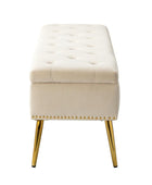 Lenore Upholstered Storage Bench - HULALA HOME
