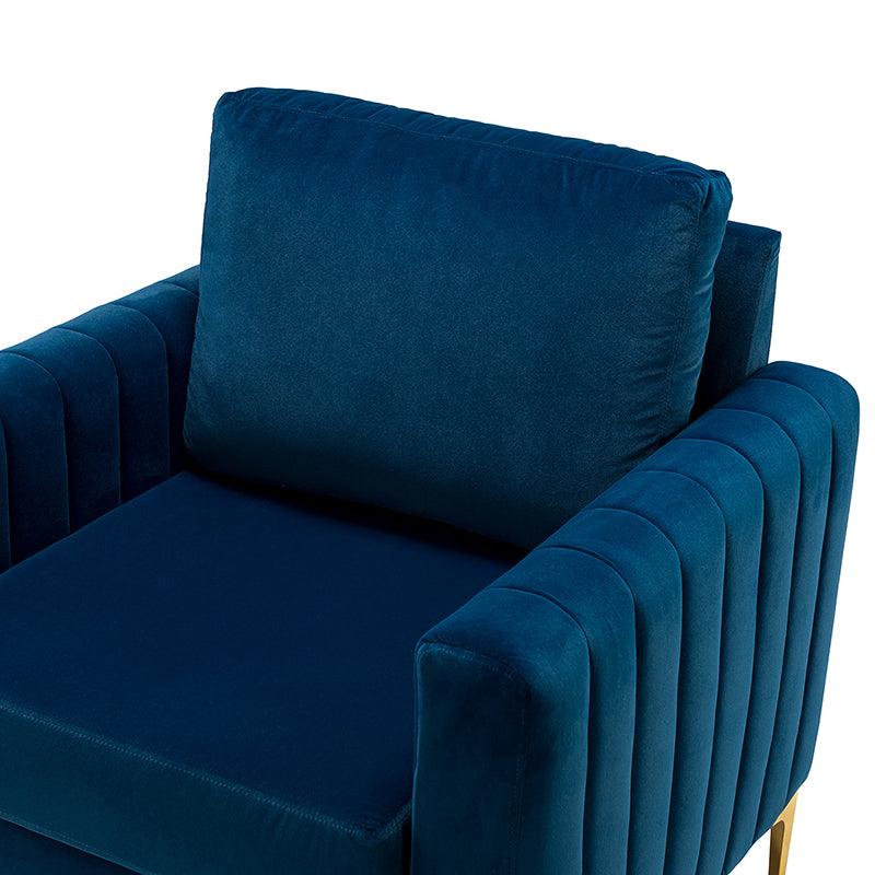 Didyme Velvet Club Chair - Hulala Home