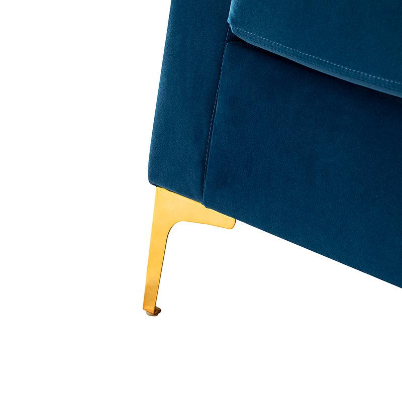 Didyme Velvet Club Chair - Hulala Home