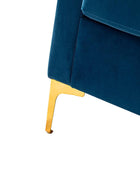 Didyme Velvet Club Chair - Hulala Home