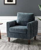 Luca Square Armed Club Chair - HULALA HOME