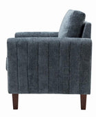 Luca Square Armed Club Chair - HULALA HOME