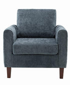 Luca Square Armed Club Chair - HULALA HOME