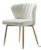 Aruna Velvet Chair - HULALA HOME