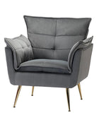 Jaxon Plush Armchair - HULALA HOME