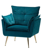 Jaxon Plush Armchair - HULALA HOME