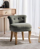 Moises Velvet Vanity Stool - HULALA HOME