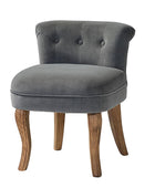 Moises Velvet Vanity Stool - HULALA HOME