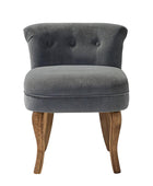 Moises Velvet Vanity Stool - HULALA HOME