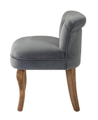 Moises Velvet Vanity Stool - HULALA HOME