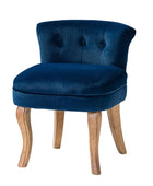 Moises Velvet Vanity Stool - HULALA HOME
