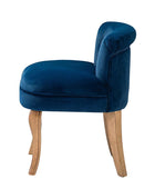 Moises Velvet Vanity Stool - HULALA HOME