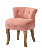 Moises Velvet Vanity Stool - HULALA HOME
