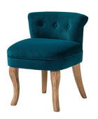 Moises Velvet Vanity Stool - HULALA HOME