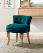 Moises Velvet Vanity Stool - HULALA HOME